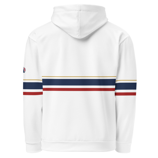 Americish Premium Unisex cotton hoodie-Navy Blue interior | Americish