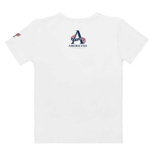 Americish Proud Women’s cotton crew neck t-shirt | Americish