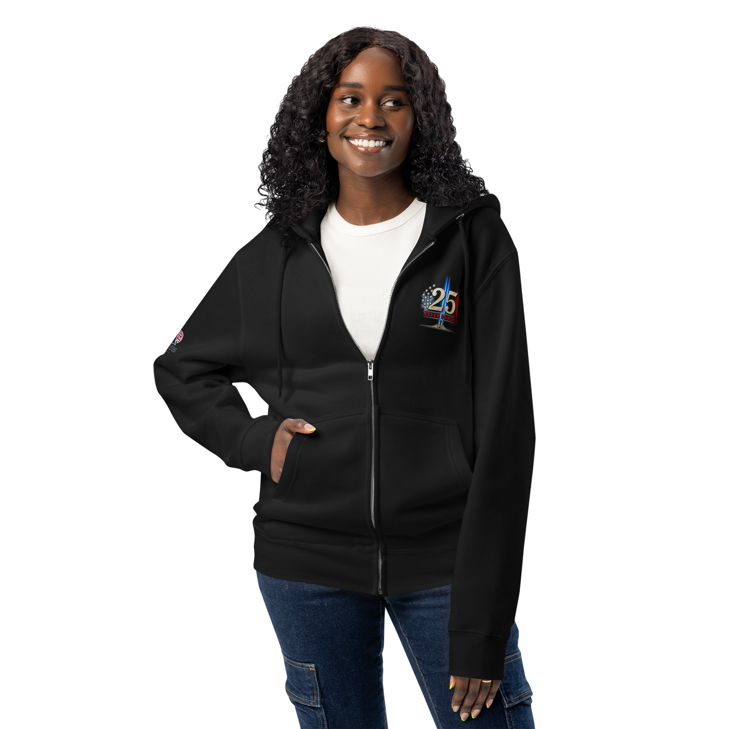 9/11-Flight 93 Patriots Premium full zip hoodie | Americish