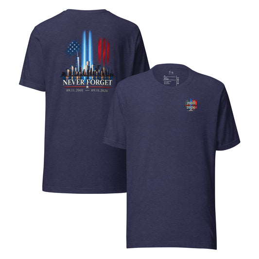 9/11 Never Forget Unisex t-shirt | Americish