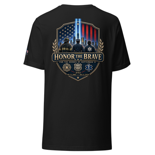 9/11-Honor the Brave Unisex t-shirt | Americish