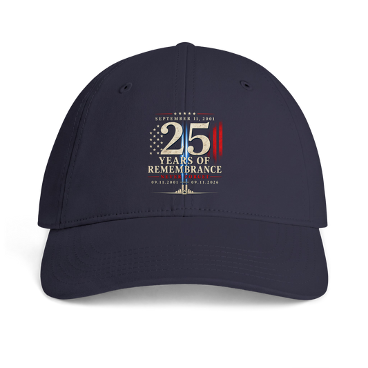 9/11-25 yrs of Remembrance Access Cap Hat | Americish