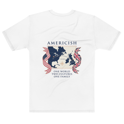 Americish One World Map Men's t-shirt | Americish