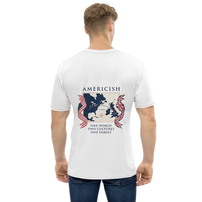 Americish One World Map Men's t-shirt | Americish