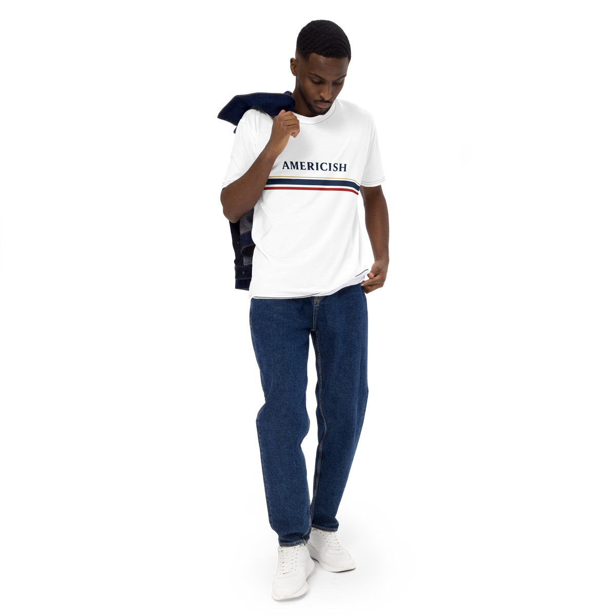 Americish One World Map Men's t-shirt | Americish