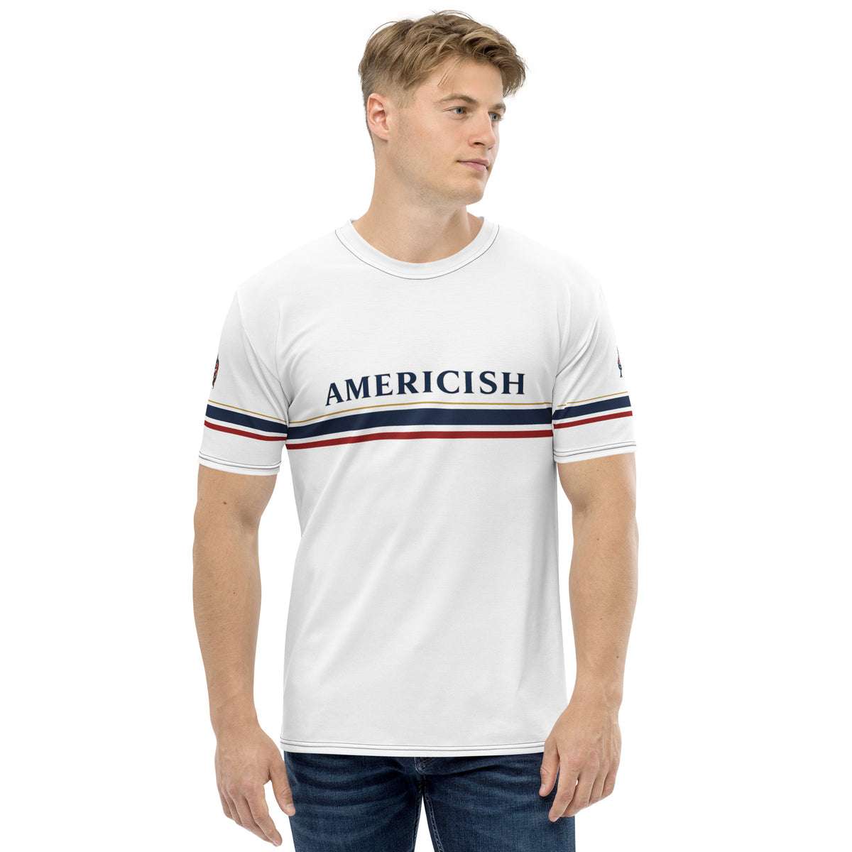 Americish Premium Striped Men's t-shirt | Americish