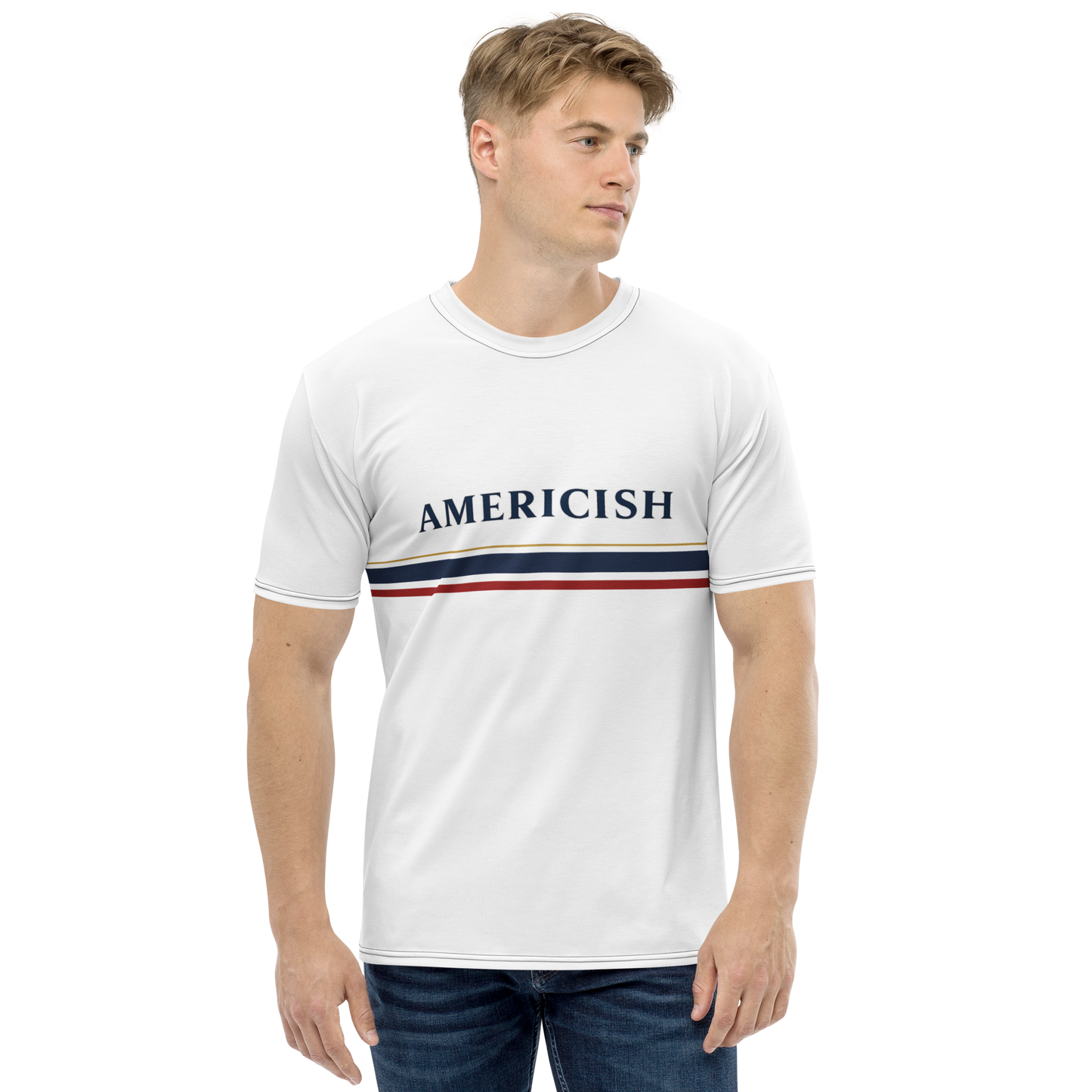 Americish One World Map Men's t-shirt | Americish