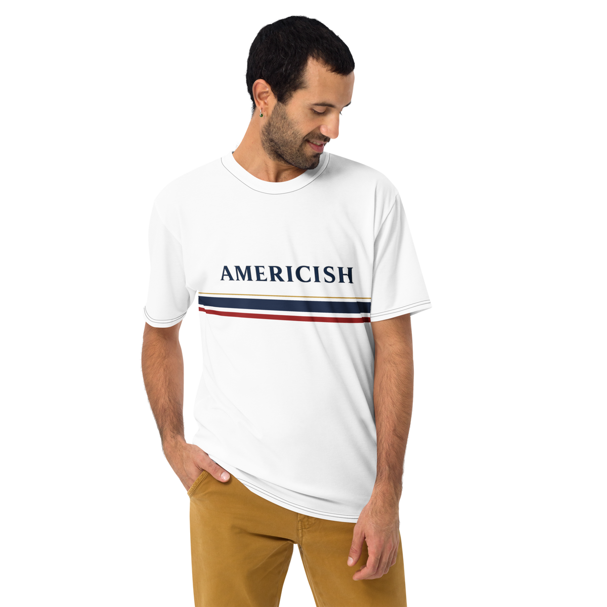 Americish One World Map Men's t-shirt | Americish