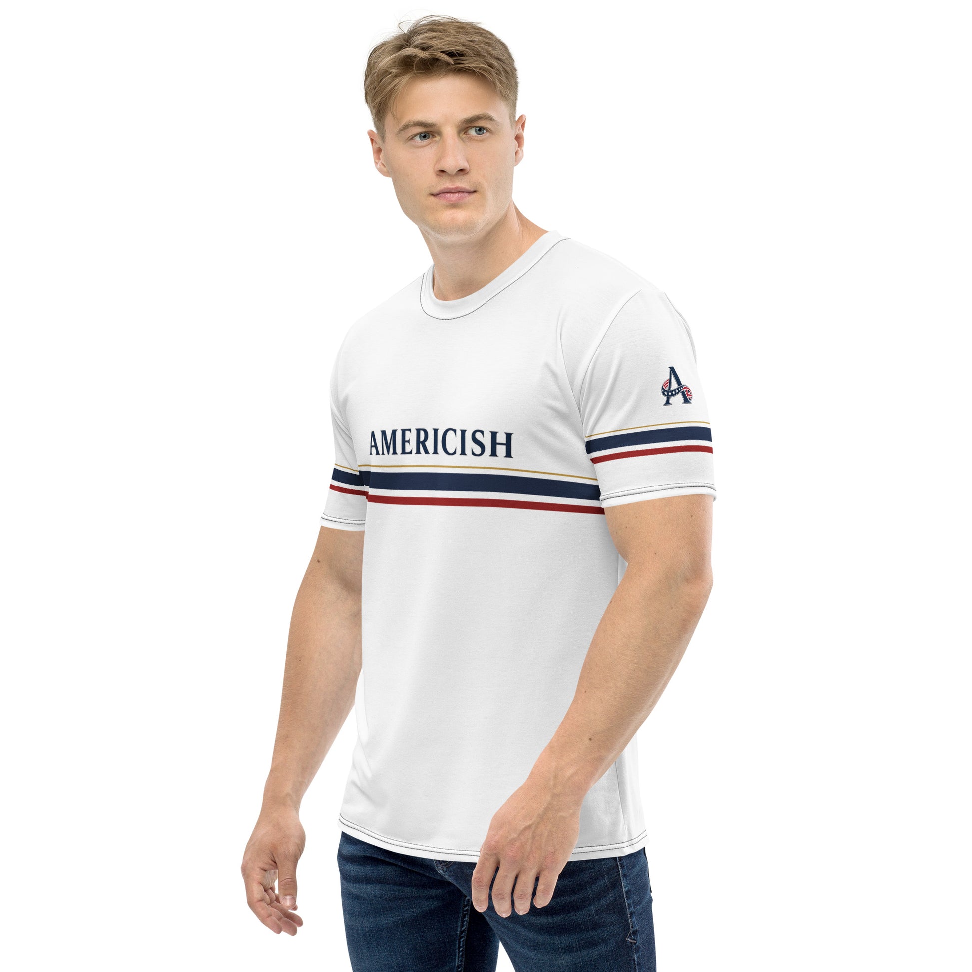 Americish Premium Striped Men's t-shirt | Americish