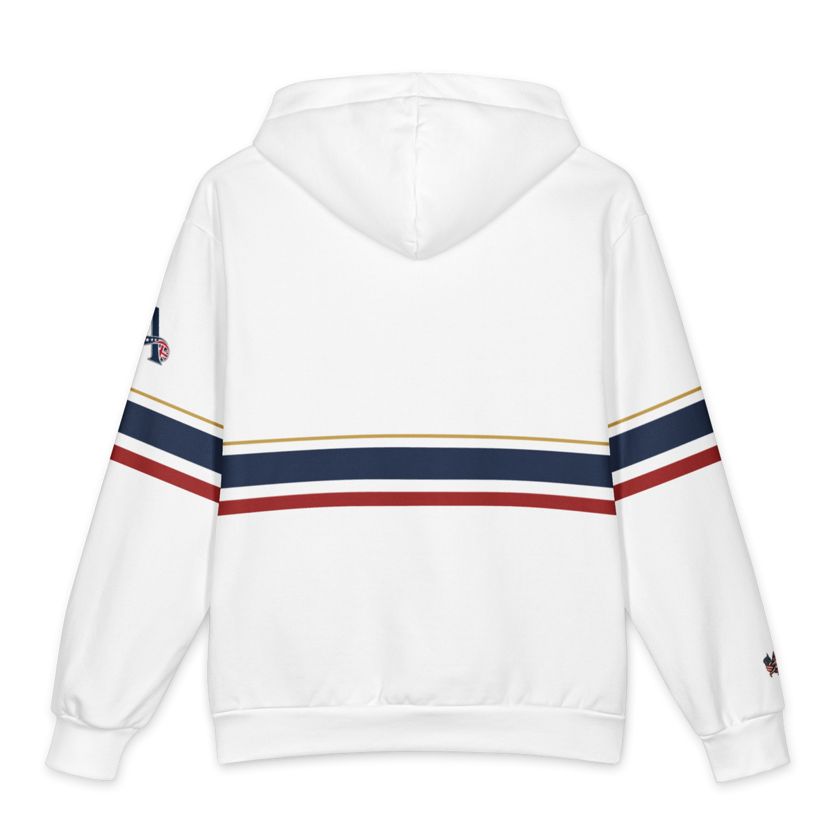 Americish Premium Striped Oversized Cotton Hoodie | Americish