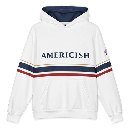 Americish Premium Striped Oversized Cotton Hoodie | Americish