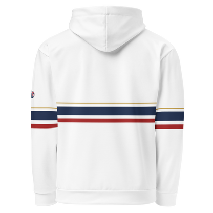 Americish Premium Unisex cotton hoodie-Navy Blue interior | Americish