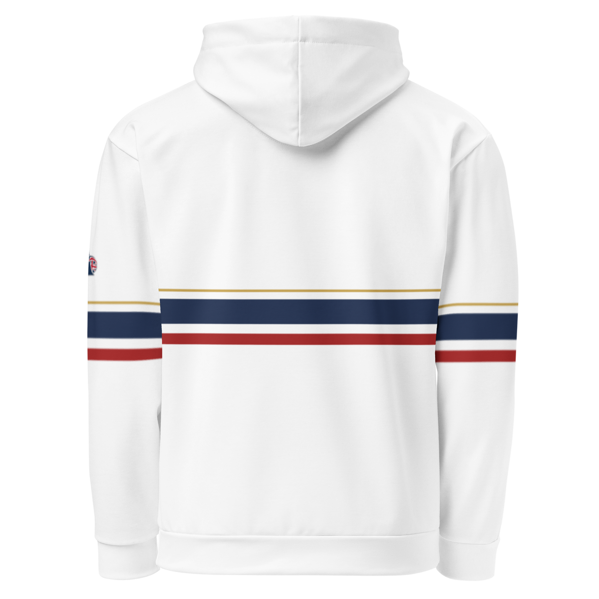 Americish Premium Unisex cotton hoodie-USA & UK flag hood | Americish