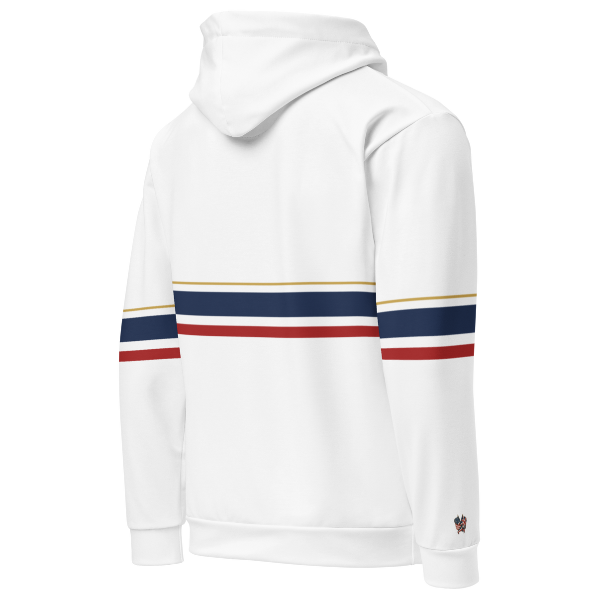 Americish Premium Unisex cotton hoodie-Navy Blue interior | Americish