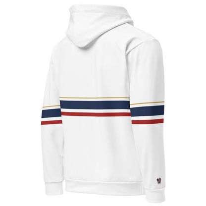 Americish Premium Unisex cotton hoodie-Navy Blue interior | Americish