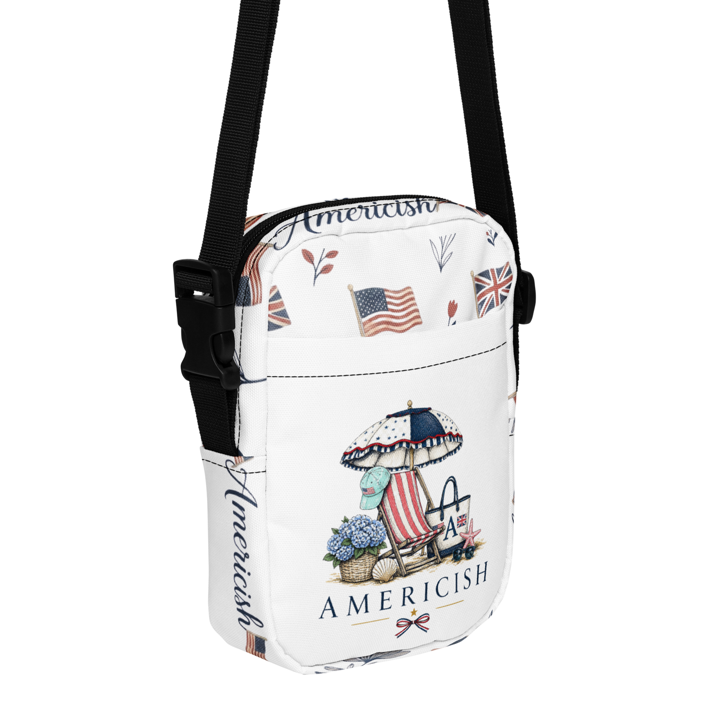 Americish Beach Relaxtion Utility crossbody bag | Americish