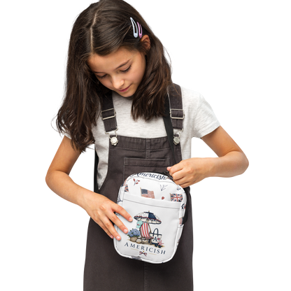 Americish Beach Relaxtion Utility crossbody bag | Americish