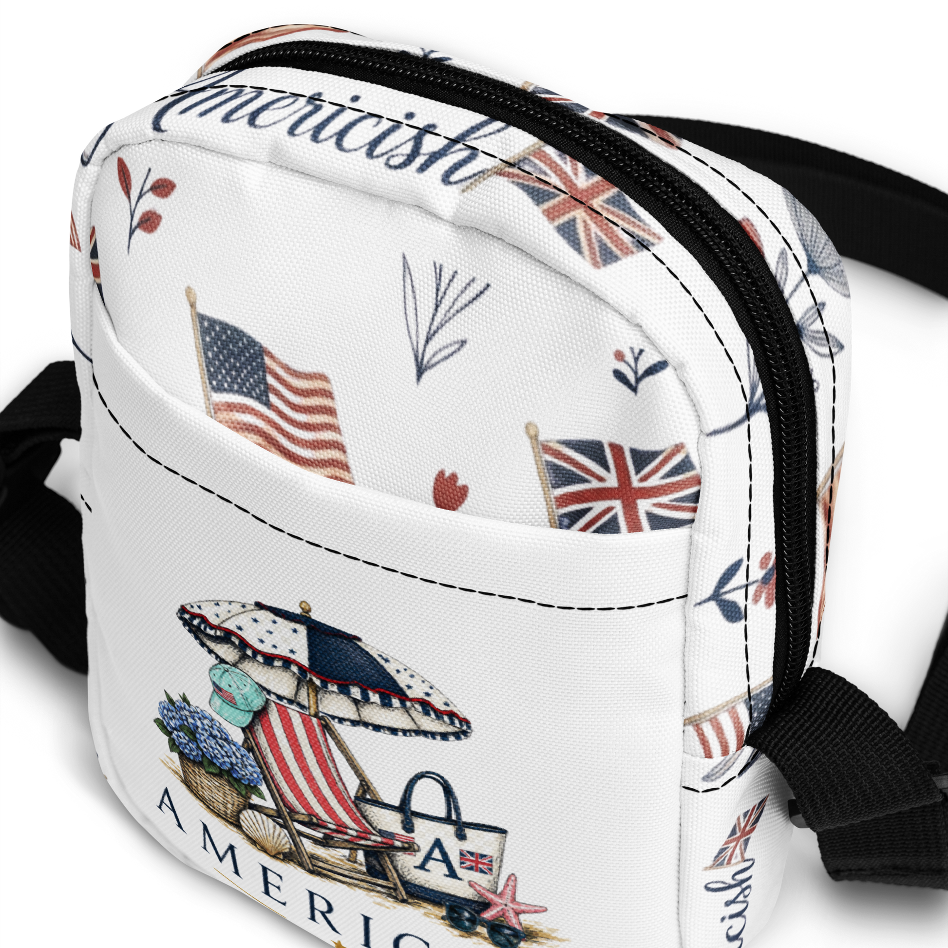 Americish Beach Relaxtion Utility crossbody bag | Americish