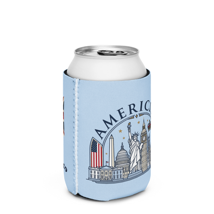 Americish US & UK Skyline Can cooler | Americish