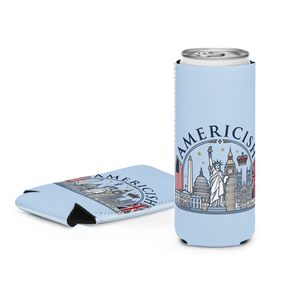 Americish US & UK Skyline Can cooler | Americish