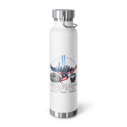 9/11 United We Stand-Copper Vacuum Insulated Bottle | Americish