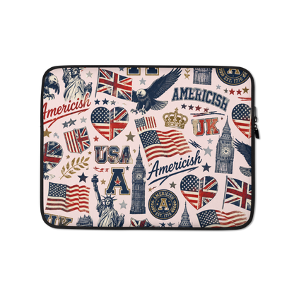 Americish Graffiti Pink Laptop Sleeve | Americish