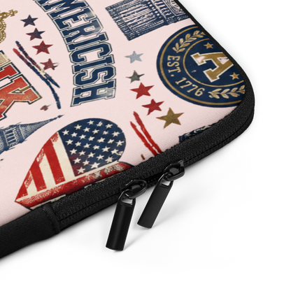 Americish Graffiti Pink Laptop Sleeve | Americish