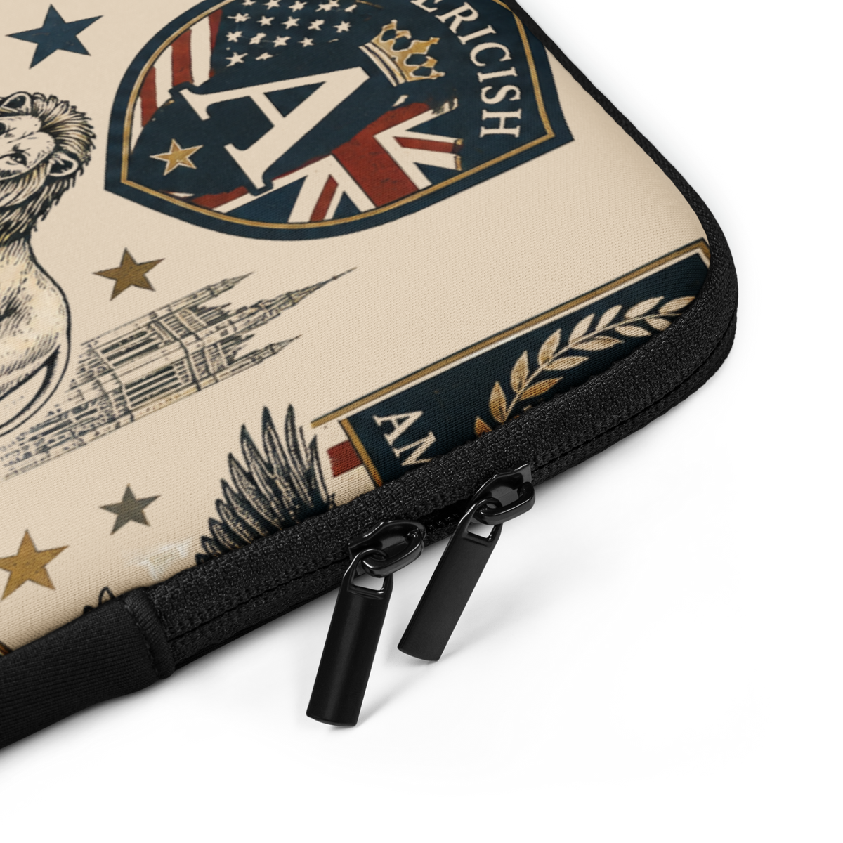 Americish Love -Tan Laptop Sleeve | Americish