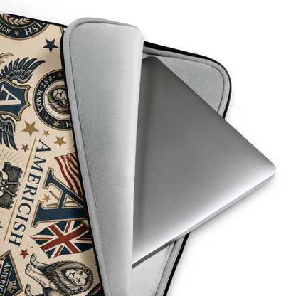 Americish Love -Tan Laptop Sleeve | Americish