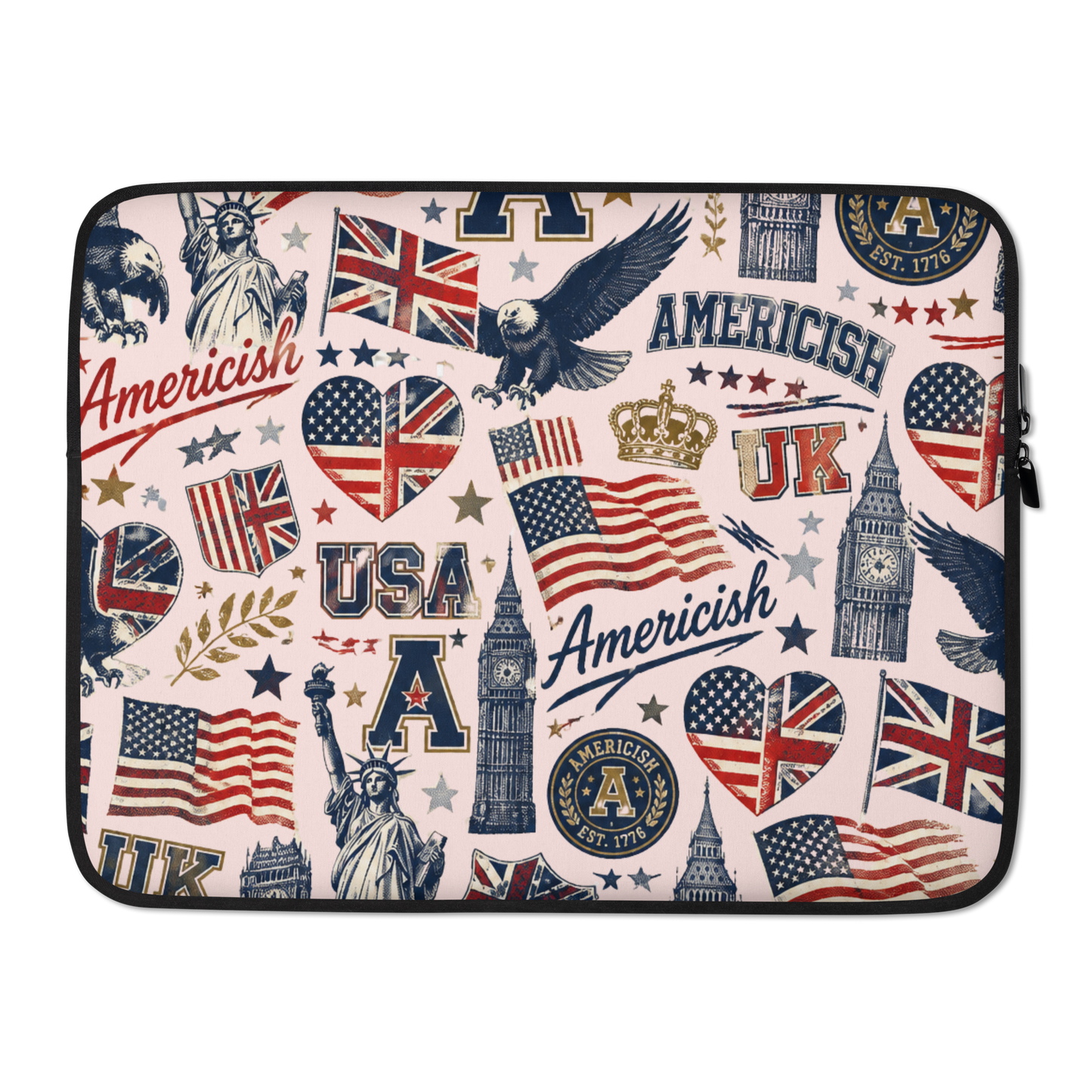 Americish Graffiti Pink Laptop Sleeve | Americish