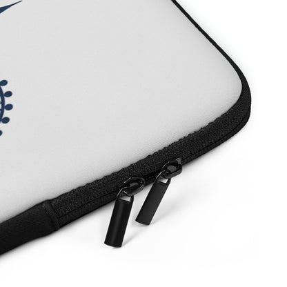 Americish UK & USA Skyline Grey Laptop Sleeve | Americish