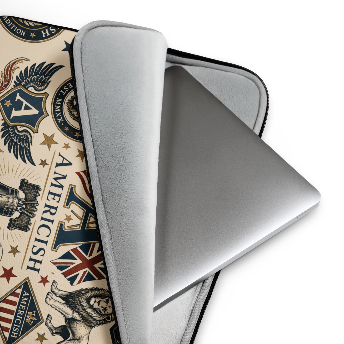 Americish Love -Tan Laptop Sleeve | Americish