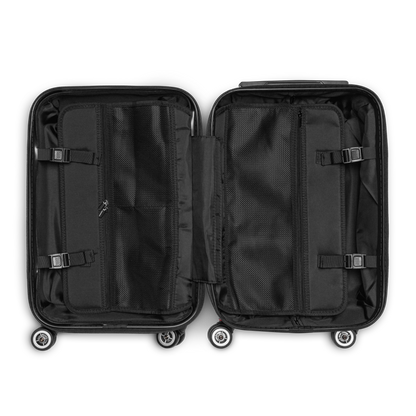 Americish Fun Collage-Hard-shell suitcase | Americish