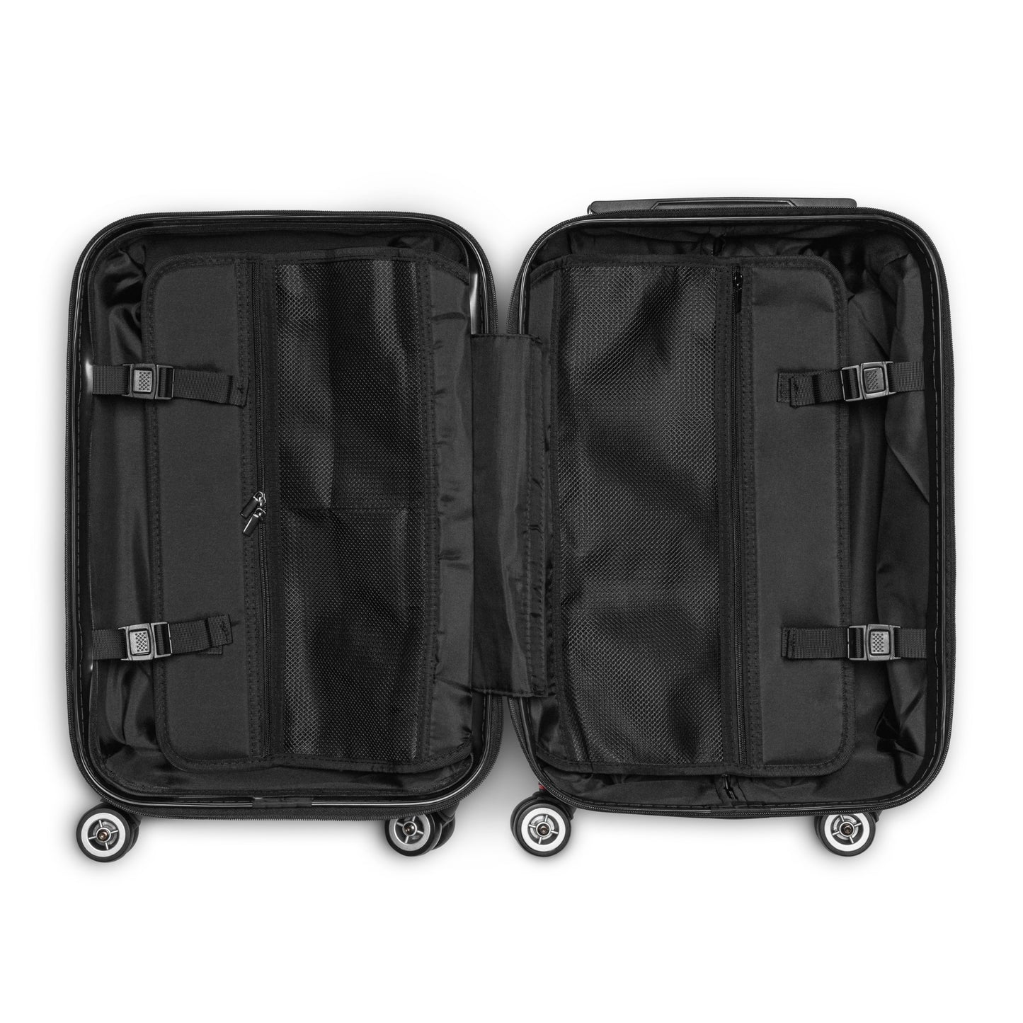Americish Black-White-Color Hard-shell suitcase | Americish