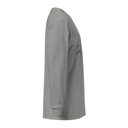 Americish Script Proudly Both-Garment-dyed heavyweight long-sleeve shirt | Americish