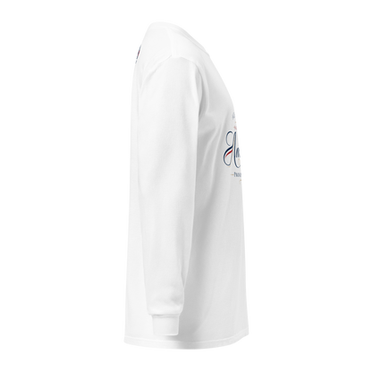Americish Script Proudly Both-Garment-dyed heavyweight long-sleeve shirt | Americish