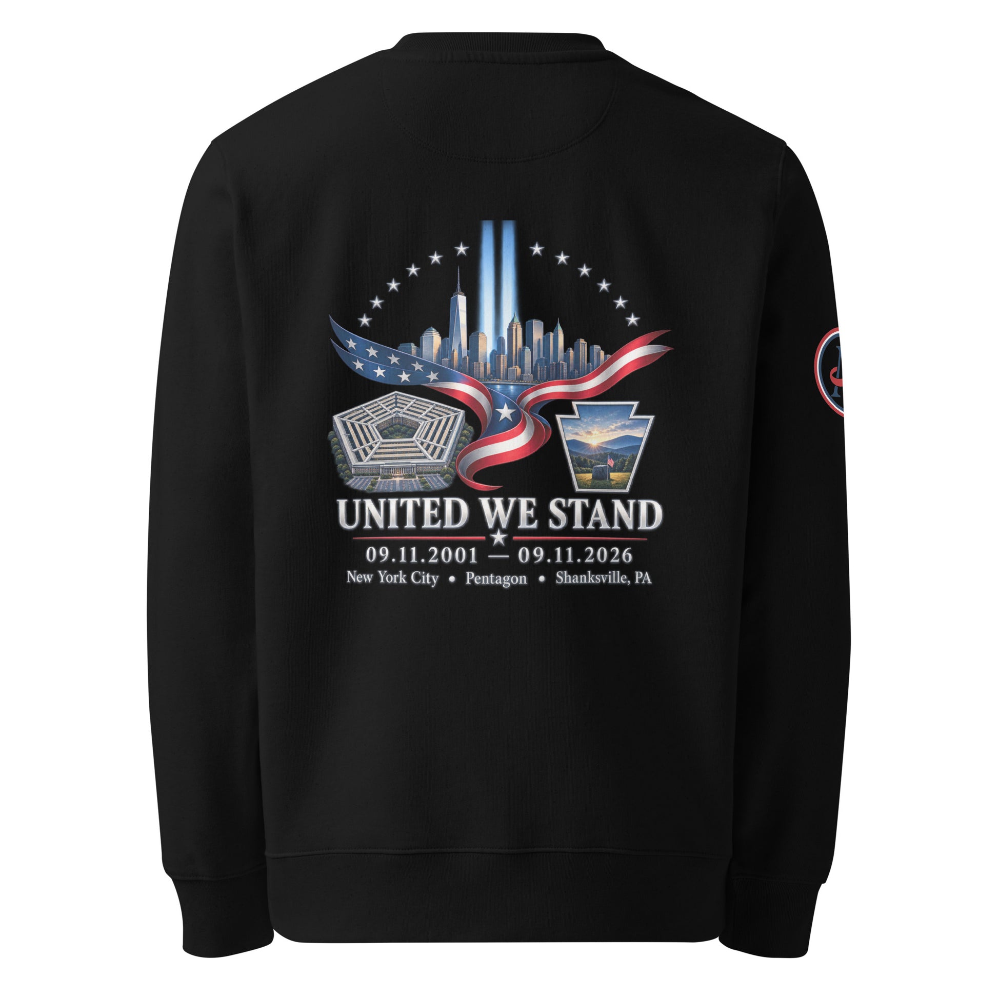 9/11-United We Stand Unisex organic sweatshirt | Americish