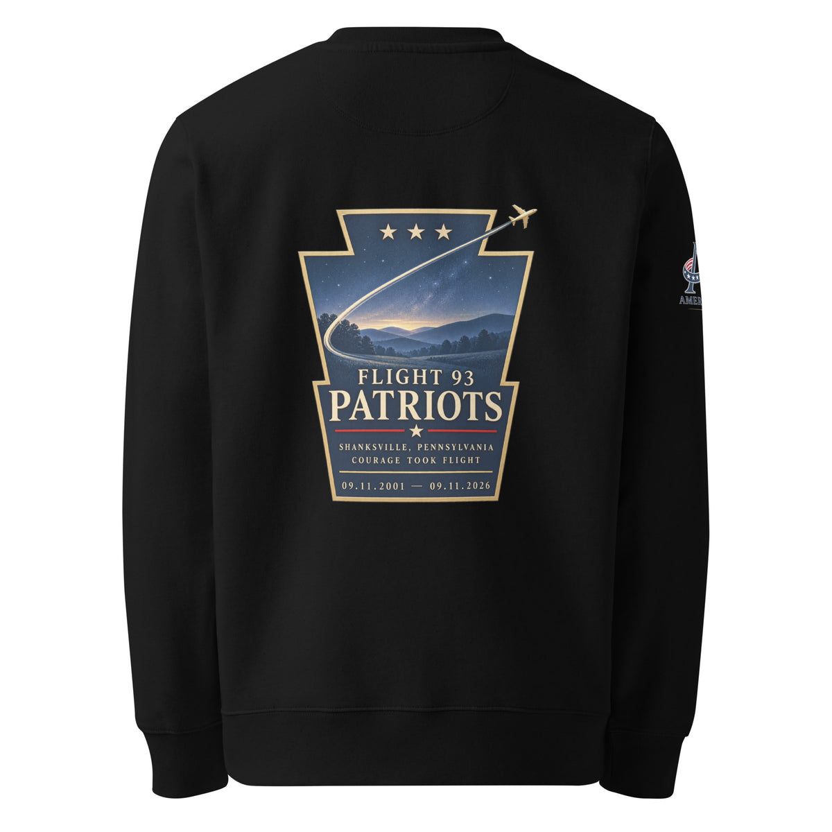 9/11-Flight 93 Patriots Unisex organic sweatshirt | Americish