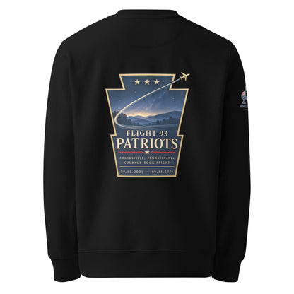 9/11-Flight 93 Patriots Unisex organic sweatshirt | Americish