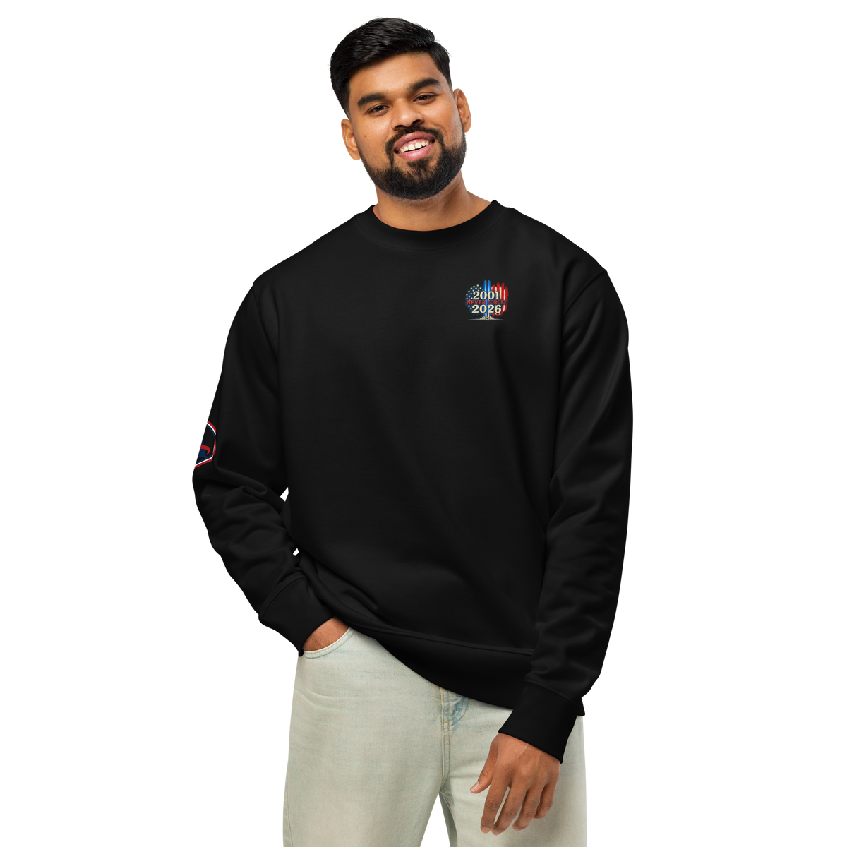9/11 Never Forget Unisex organic sweatshirt | Americish