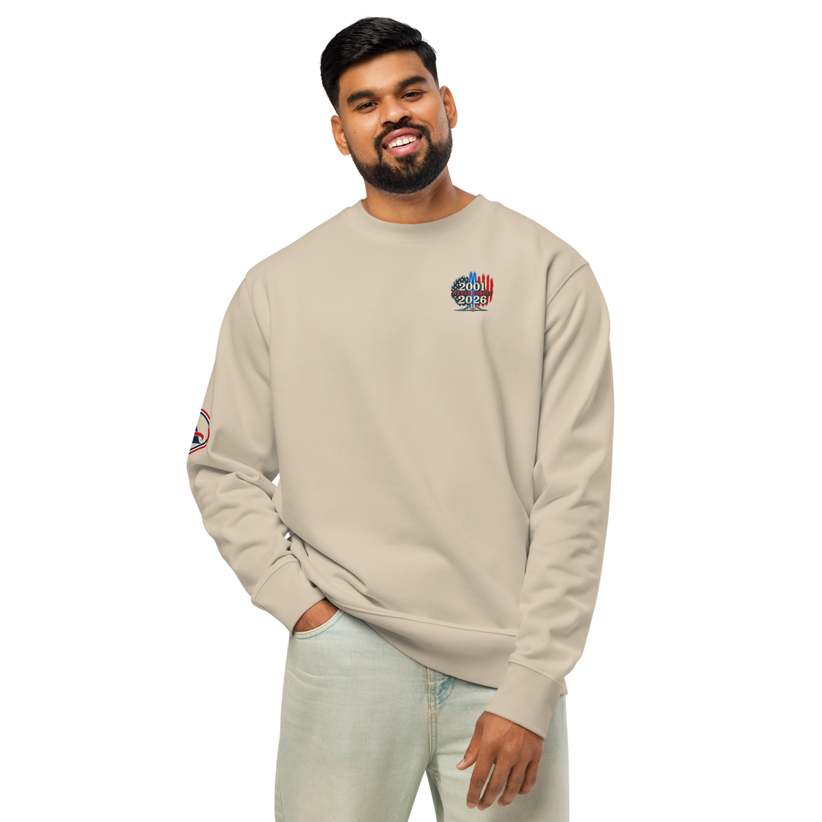 9/11 Never Forget Unisex organic sweatshirt | Americish