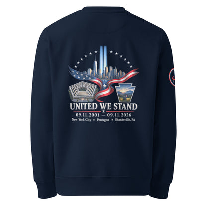 9/11-United We Stand Unisex organic sweatshirt | Americish
