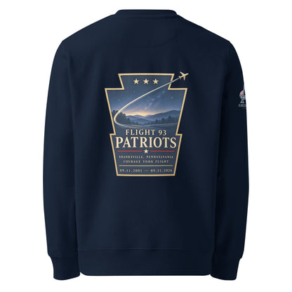 9/11-Flight 93 Patriots Unisex organic sweatshirt | Americish