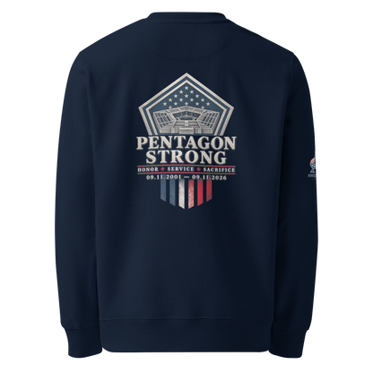 9/11-Pentagon Strong Unisex Organic Lightweight Sweatshirt | Americish
