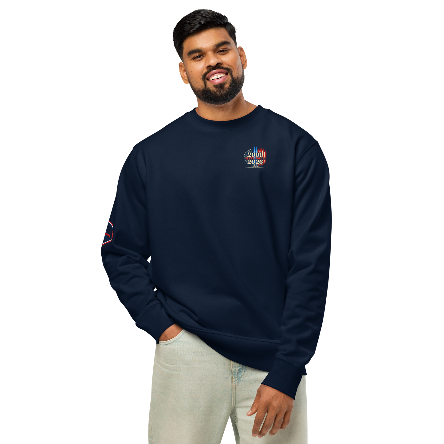 9/11 Never Forget Unisex organic sweatshirt | Americish