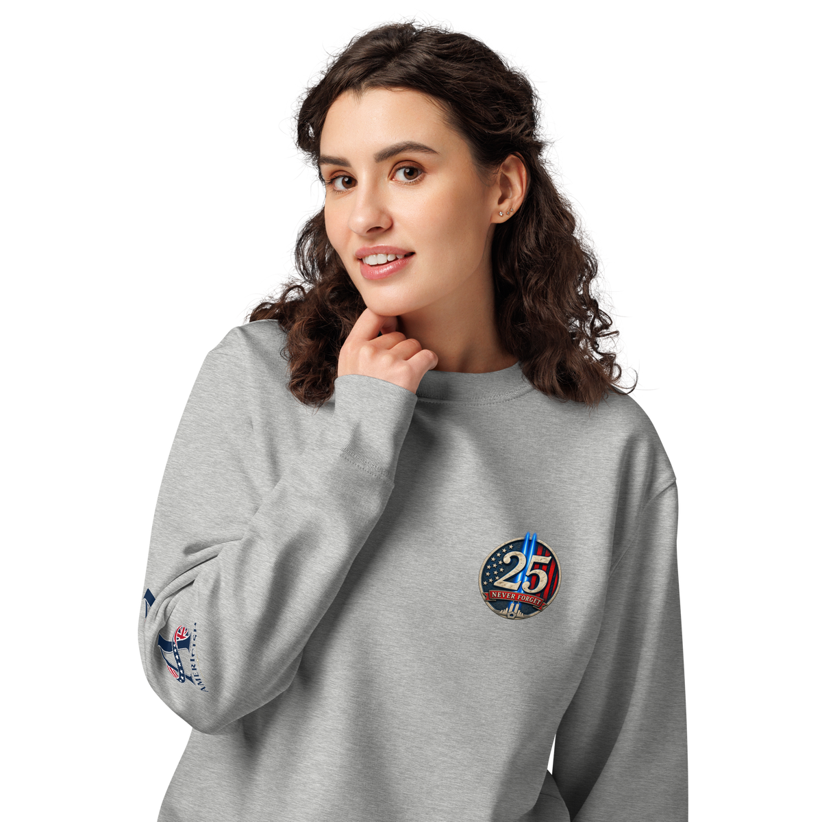 9/11-Pentagon Strong Unisex Organic Lightweight Sweatshirt | Americish