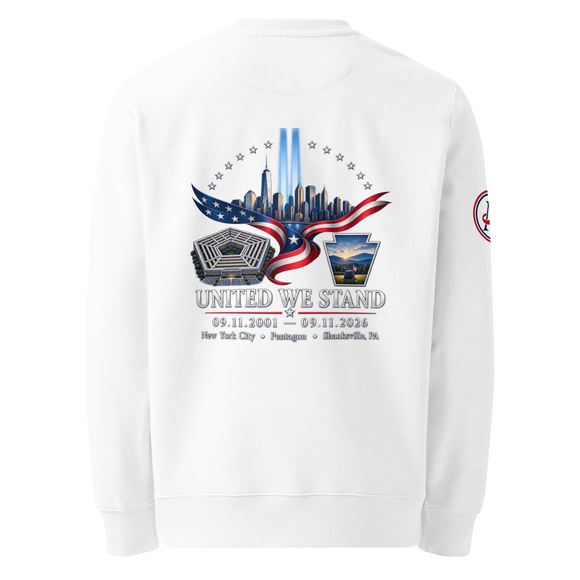 9/11-United We Stand Unisex organic sweatshirt | Americish