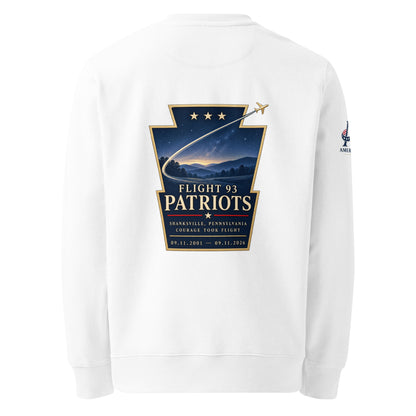 9/11-Flight 93 Patriots Unisex organic sweatshirt | Americish