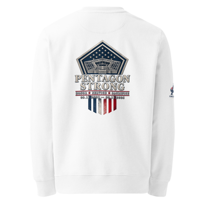 9/11-Pentagon Strong Unisex Organic Lightweight Sweatshirt | Americish