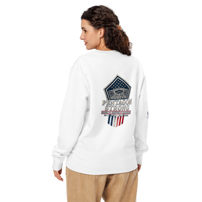 9/11-Pentagon Strong Unisex Organic Lightweight Sweatshirt | Americish